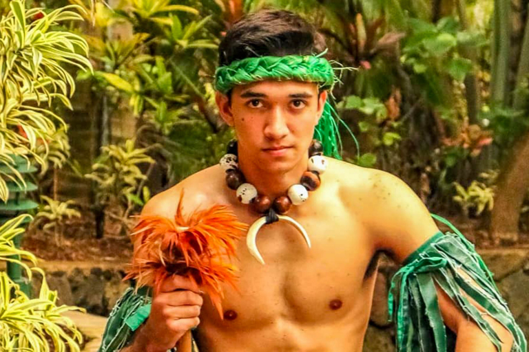 Polynesian Cultural Center Alii Luau Warrior Performer