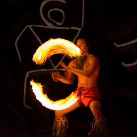 Fire Dancers Legends Of Hawaii Luau Hilton Waikoloa Product