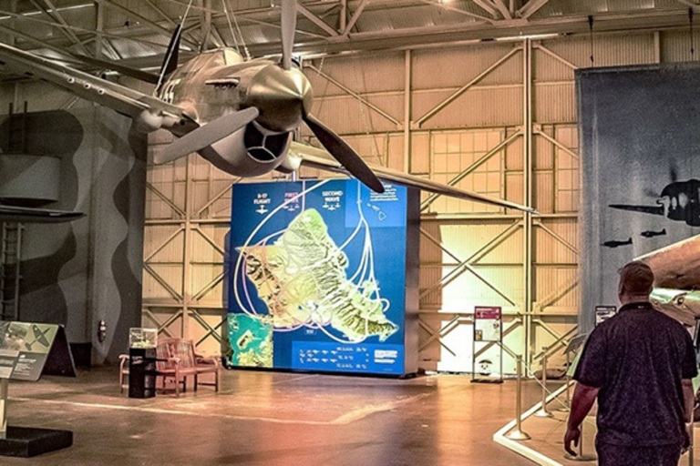 Pacific Aviation Museum Exhibits Hangar  Slider 