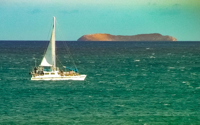 Boat and Molokini Crater Maui