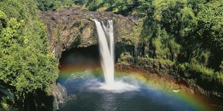 Rainbow Falls Hilo Big Island shutterstock