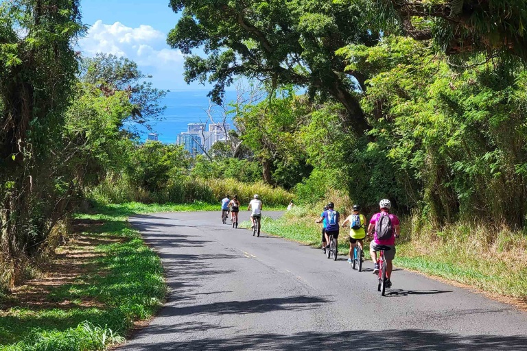 Bikehawaii Oahu Waterfall Hike And Bike Downhill Tour Experience Something Unique
