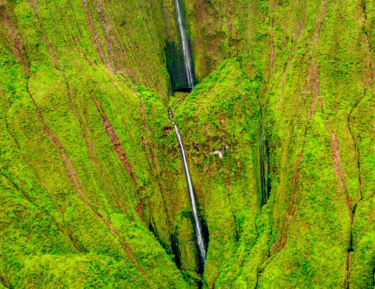 blue hawaiian complete maui helicopter tour waterfall