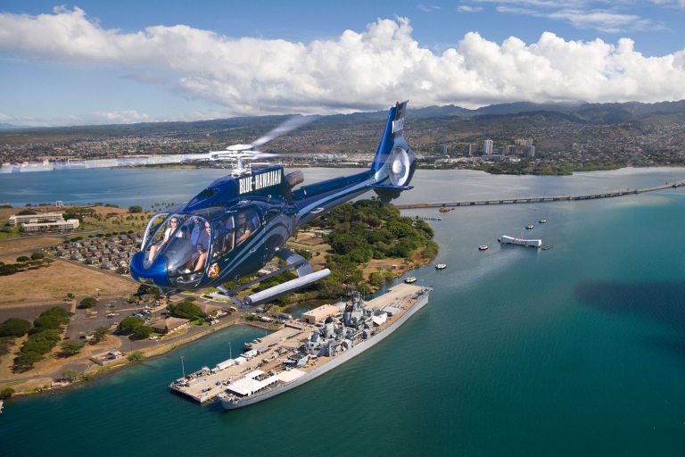 Bluehawaiian Oahu Helicopter Ride Pearl Harbor