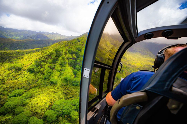 Bluehawaiian Oahu Helicopter Ride View