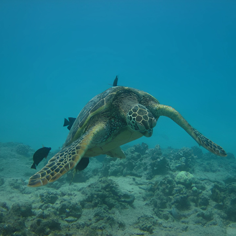 Hawaiinautical Turtle Guaranteed Snorkel Sail Turtle And Child
