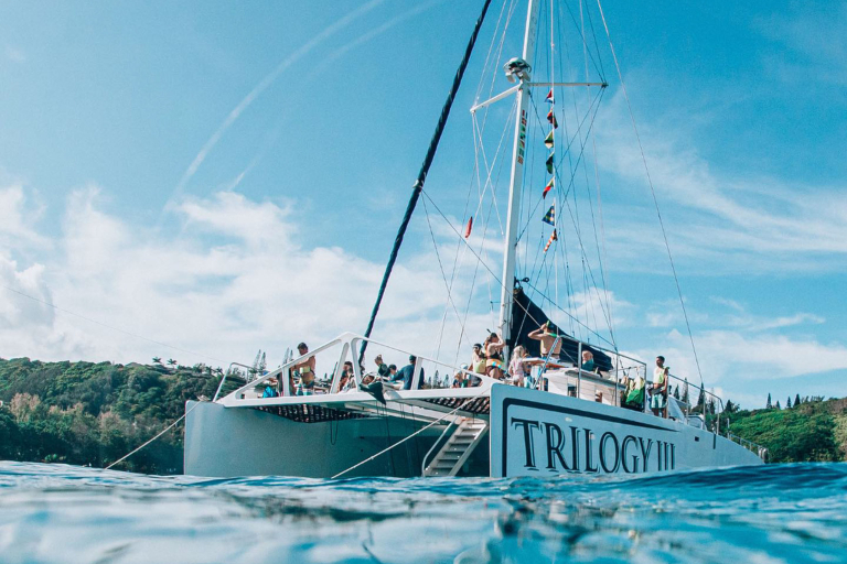 Sailtrilogy Discover Lanai Snorkel Cruise Boat