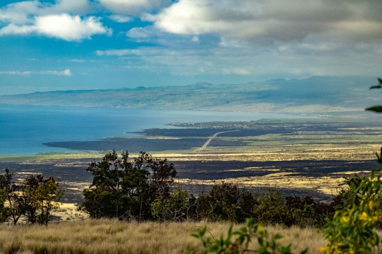 Kohala Coastal View Lava Flows and Road Big Island