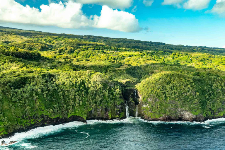 Helicopter Tour Maui Hana Coastline Waterfalls Feature