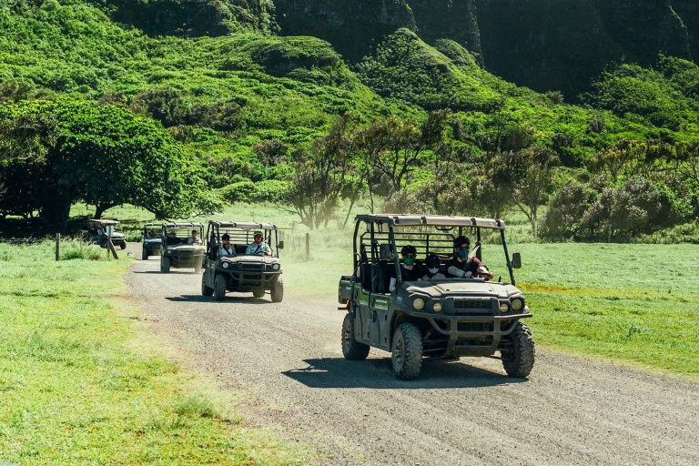 Kualoa Jurassic Valley Utv Adventure Drive Yourself Tourists