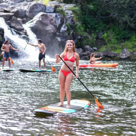 Umauma Experience Stand Up Paddle In The River