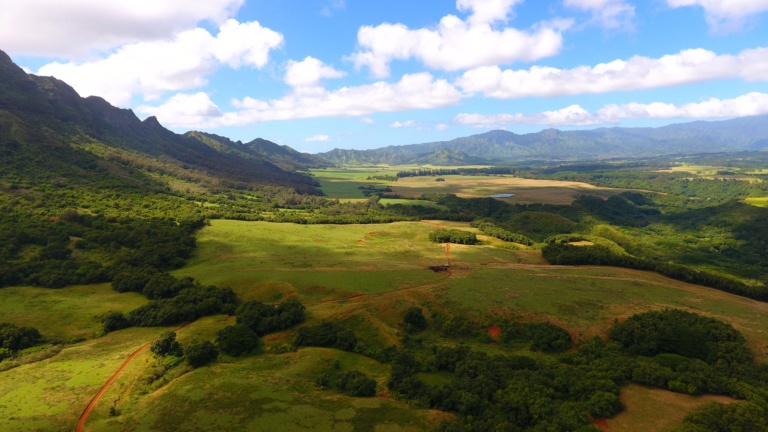 The Views of Kipu Kai From The Top of Mt.Haupu Kipu Tours Kauai