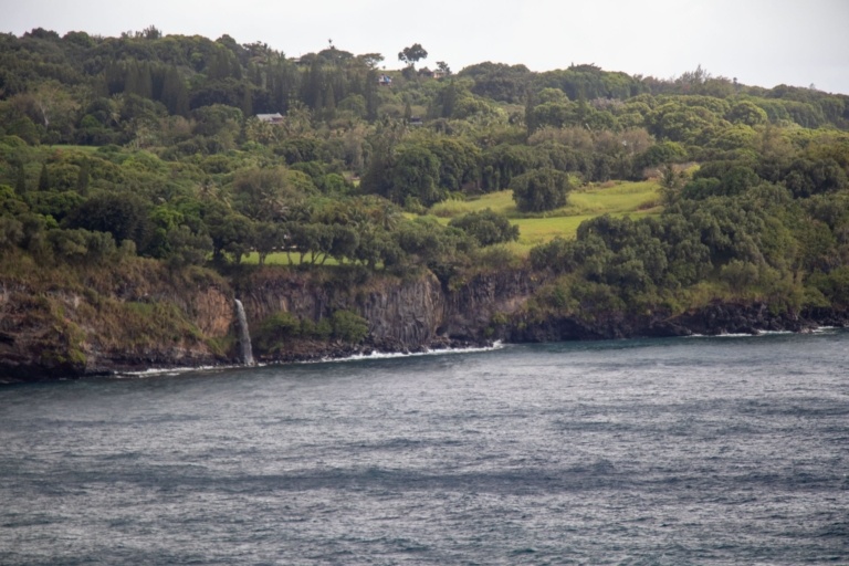 Maui Ocean Waterfall