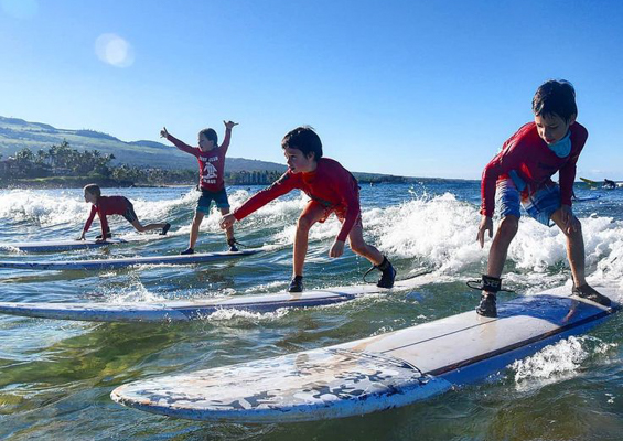 Actionsportsmaui Maui Surfing Safari Slide Kids Surfing