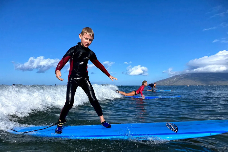 Actionsportsmaui Multi Day Surfing Course Little Boy