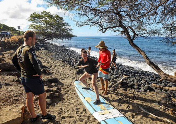 Keepitsimplehawaii Lahaina Surf Coach Lessons Slide Beginner