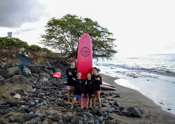 Keepitsimplehawaii Lahaina Surf Coach Lessons Slide Group