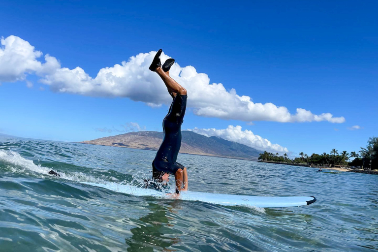 Mauiwaveridersone On One Maui Private Surf Lesson Having Fun