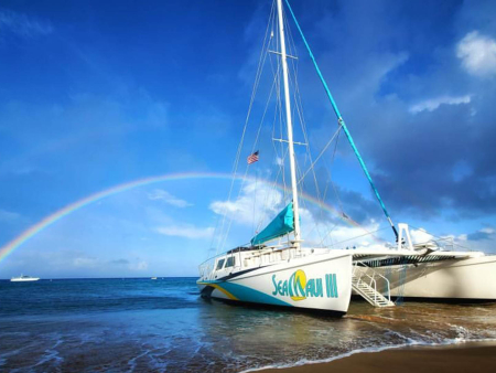 Sea Maui Boat Rainbow Product