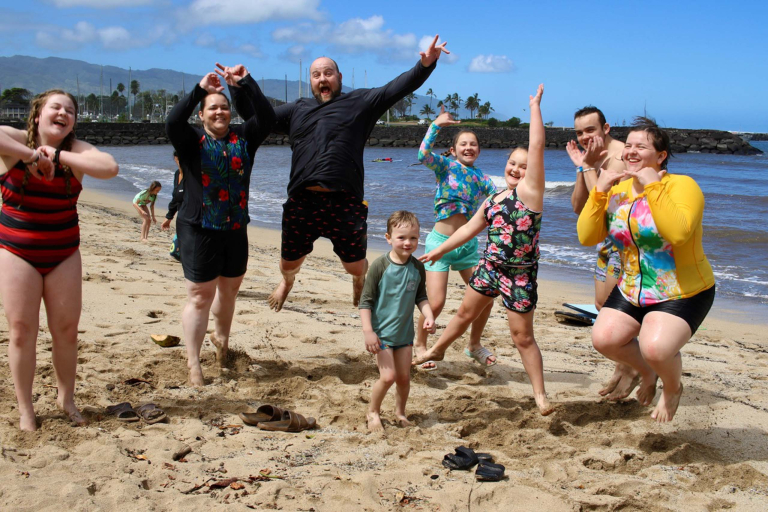 Northshoresurf Haleiwa Private Surf Lessons Entire Family Enjoying