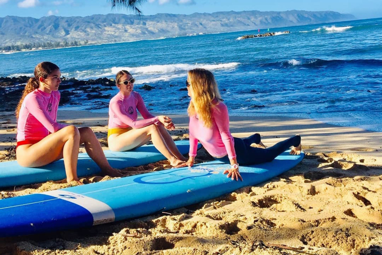 Northshoresurfgirls Group Surf Lessons In Haleiwa Instructors