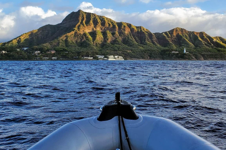Theadventureboat Waikiki Private Small Boat Snorkel Gorgeous Views Diamond Head