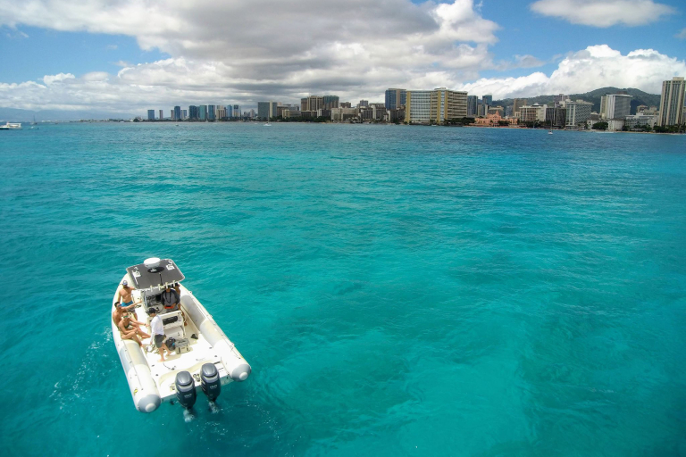 Theadventureboat Waikiki Private Small Boat Snorkel Gorgeous Views Overview