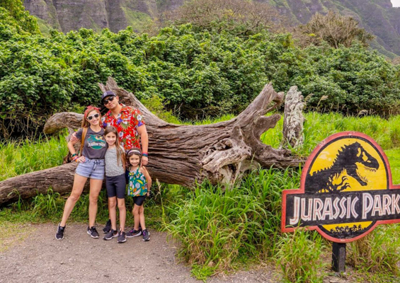Kualoa Jurassic Valley Adventure Family Slider