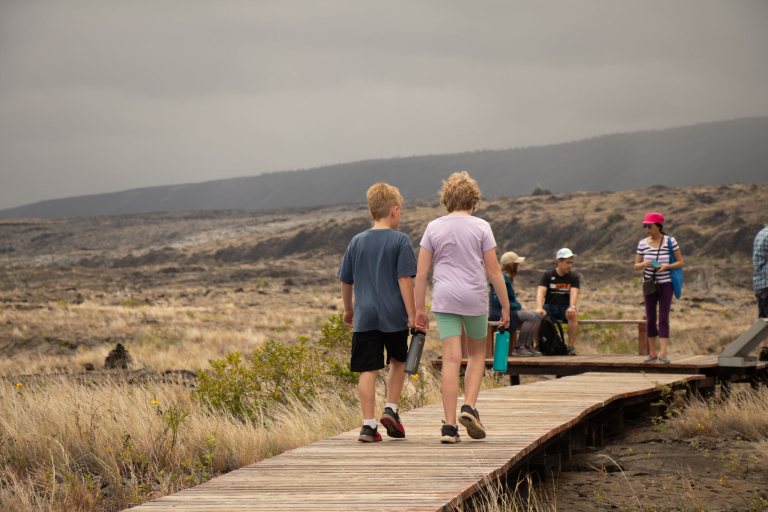 Vocalnoes National Park Guests Walking