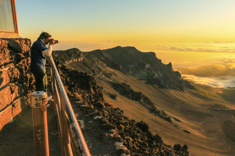 Haleakala Sunrise Photographer Visitor Center Summit Maui