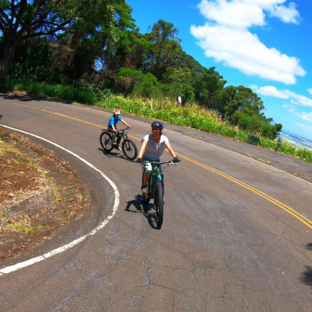 Honolulu Rainforest E Bike Tour Mother And Daughter Climb Product