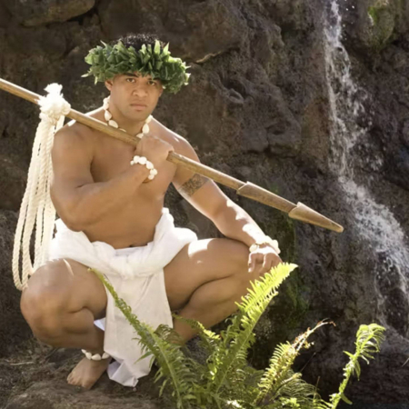 Sheraton Maui Nui Luau Man Spear Product