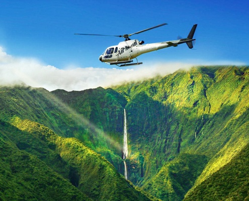 helicopter tour in maui or kauai