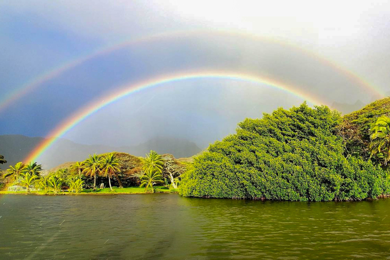 Kualoa Ocean Voyage Adventure Tour Fispond Rainbow