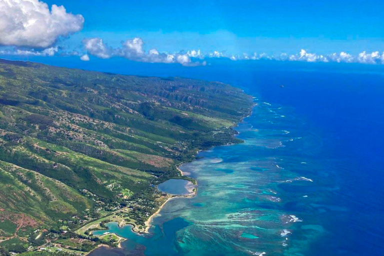 Gorgeous View Flying Along The Beautiful Molokai Island Sunshine Helicopters 