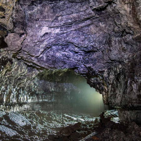 Kaumana Lava Tube Cave Island Of Hawaii