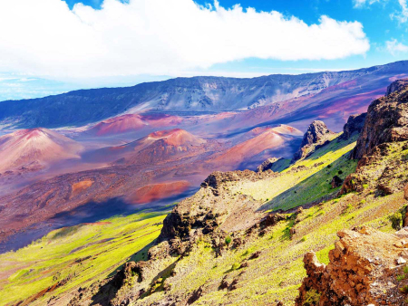 Stunning Landscape Of Haleakala Volcano Crater Product