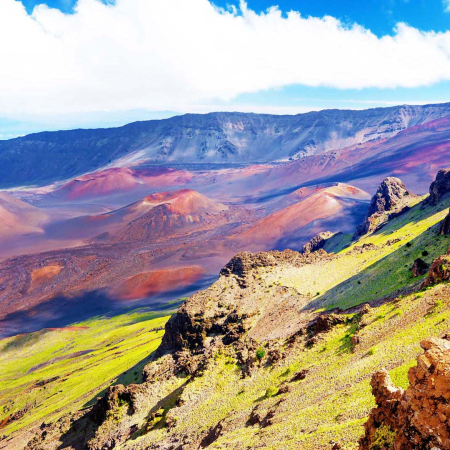 Stunning Landscape Of Haleakala Volcano Crater Product