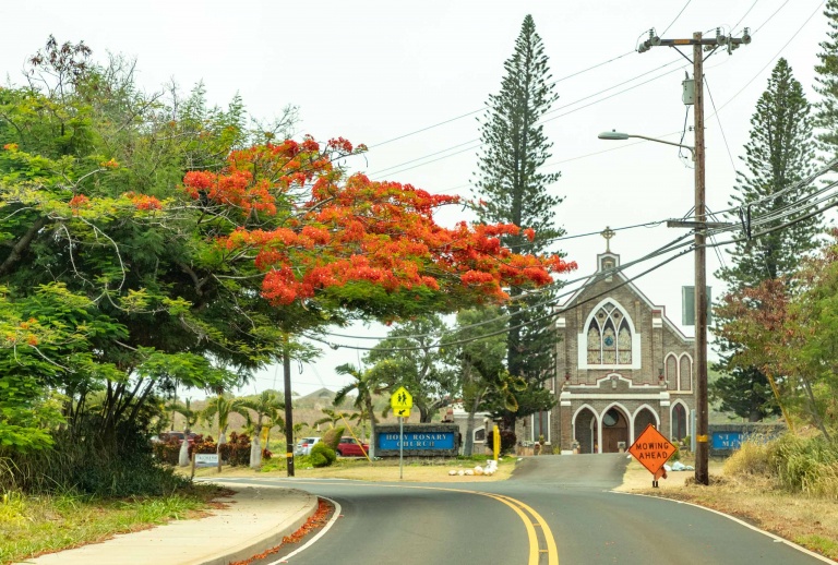Baldwin Ave Makawao to Paia Road
