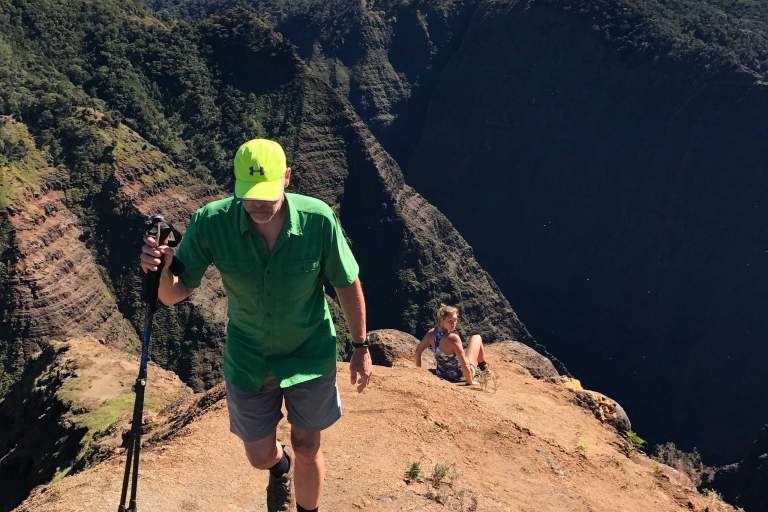 Kauaihikingtours Ultimate Adventure Slide Guests Hiking