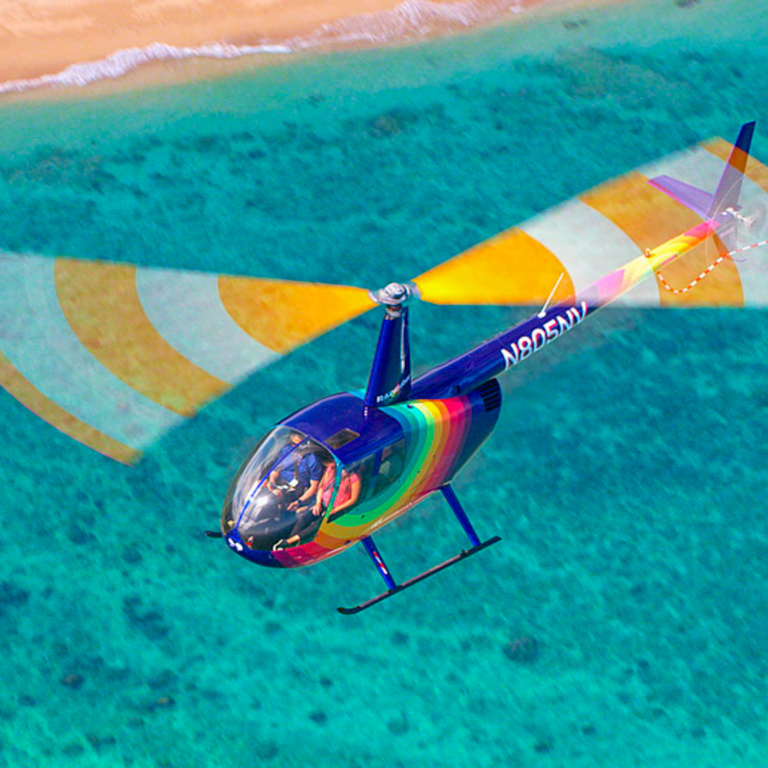 Rainbowhelicopters Romantic Landing Tour Ocean View
