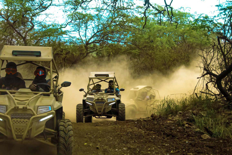 Side By Side Atvs Oahu Coral Crater Feature