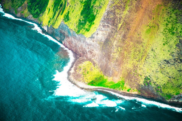 stunning kohala coast of big islands north shore on a helicopter tour