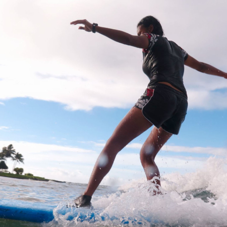 Private Surf Lesson Hawaiian Style Surfing Kauai Island Product