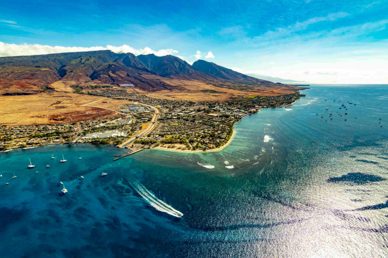Helicopter Tour Maui Molokai Overview Island