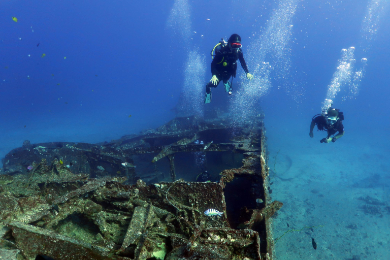 Hawaiiandiving Deep And Shallow Dive Historic