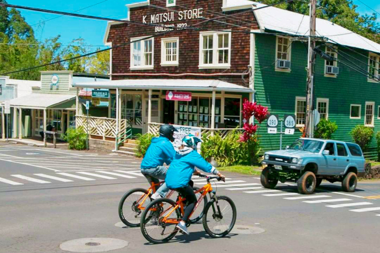 Maui Pineapple Tour Bike Way Down The Many Switchbacks Through Town