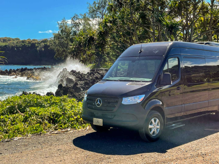 Maui Charter Services Black Mecedes Product