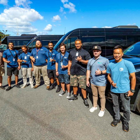 Hawaiitours Oahu Tour Activity Transfers Team And Vehicles Product