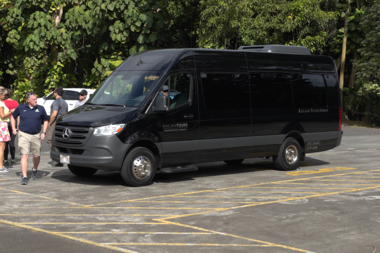 Oahu Airport Shuttle Services Black Vans
